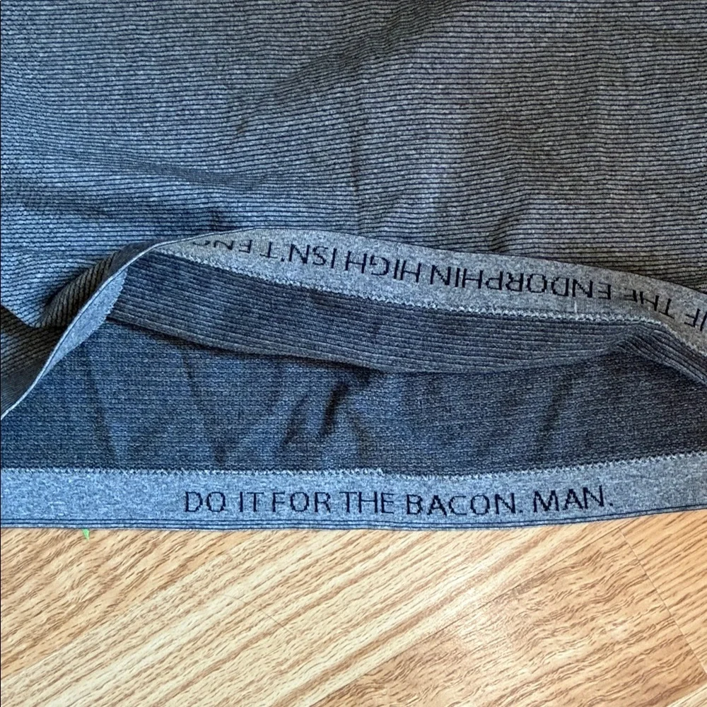 Men's Lululemon Techloom Short Sleeve Henley Shirt - Gray - Picture 4 of 8